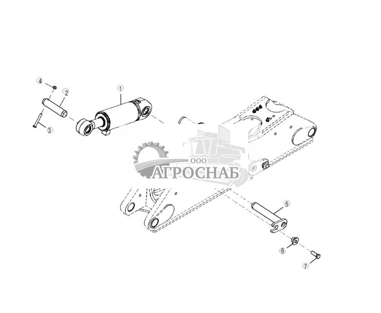 Цилиндр наклона колеса - ST880953 133.jpg